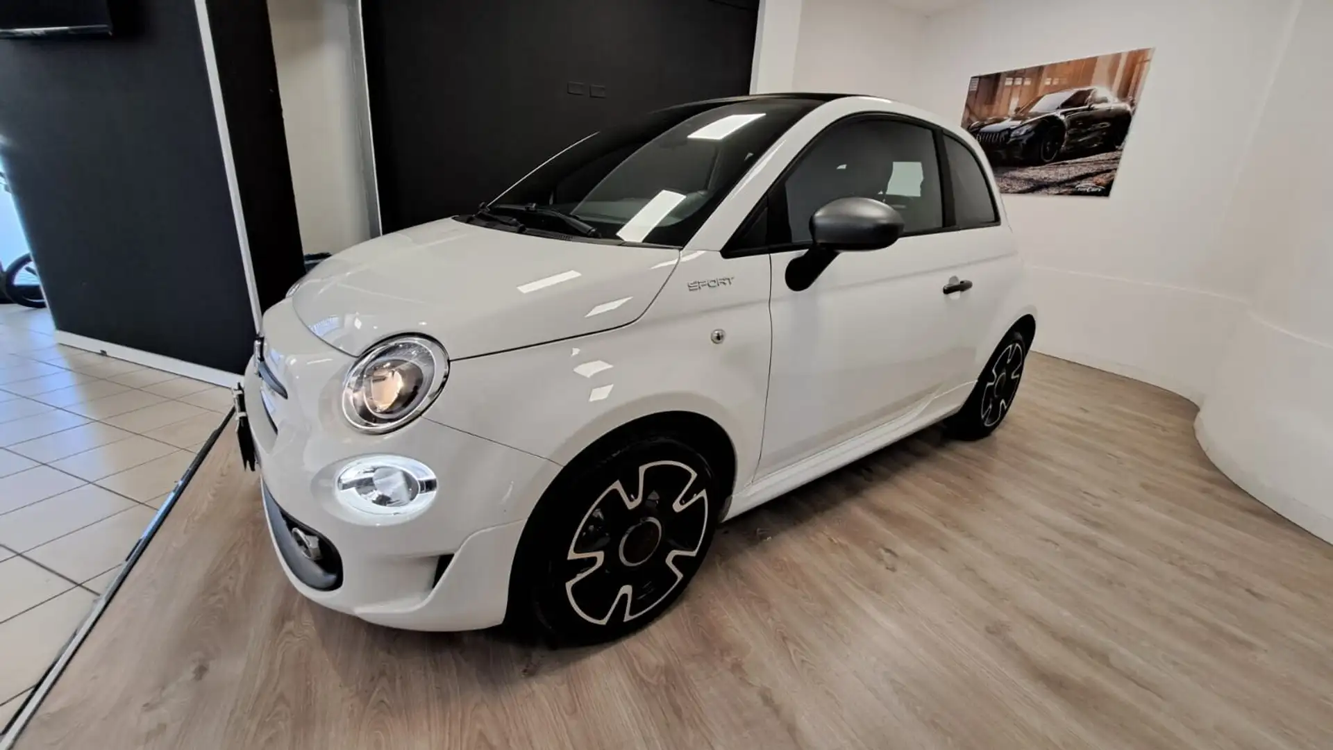 Fiat 500 C 1.0 Hybrid Sport Bianco - 1