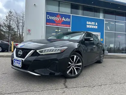 Black 2023 Nissan Maxima SL FWD Sedan Continuously Variable Transmission