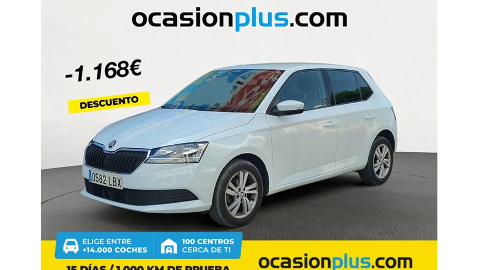 Skoda Fabia 1.0 TSI Ambition Plus 70kW Blanco - 1