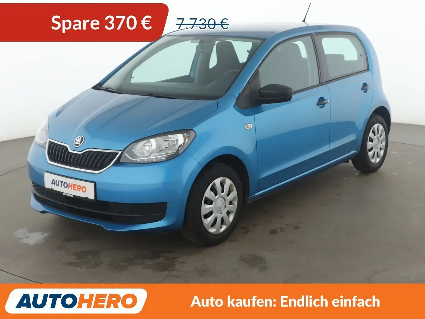 Skoda Citigo 1.0 MPI Active*KLIMA*GARANTIE* Blau - 1