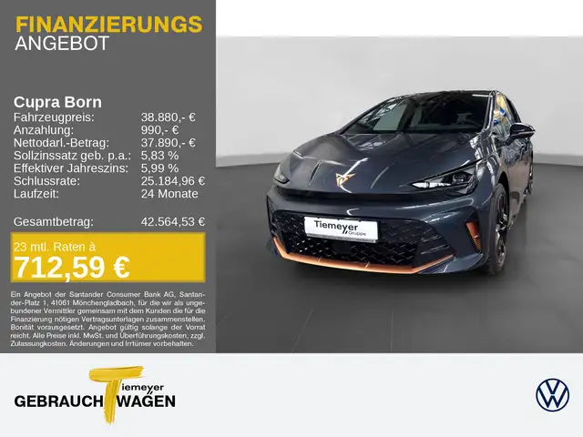 CUPRA Born REAR VIEW NAVI GJR LM19 SITZHZ ACC