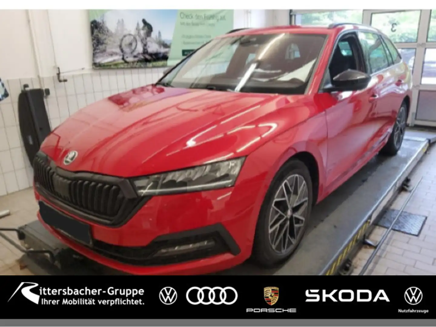 Skoda Octavia Combi Style 1.5 TSI AHK Navi beheiz.WSS Rot - 1