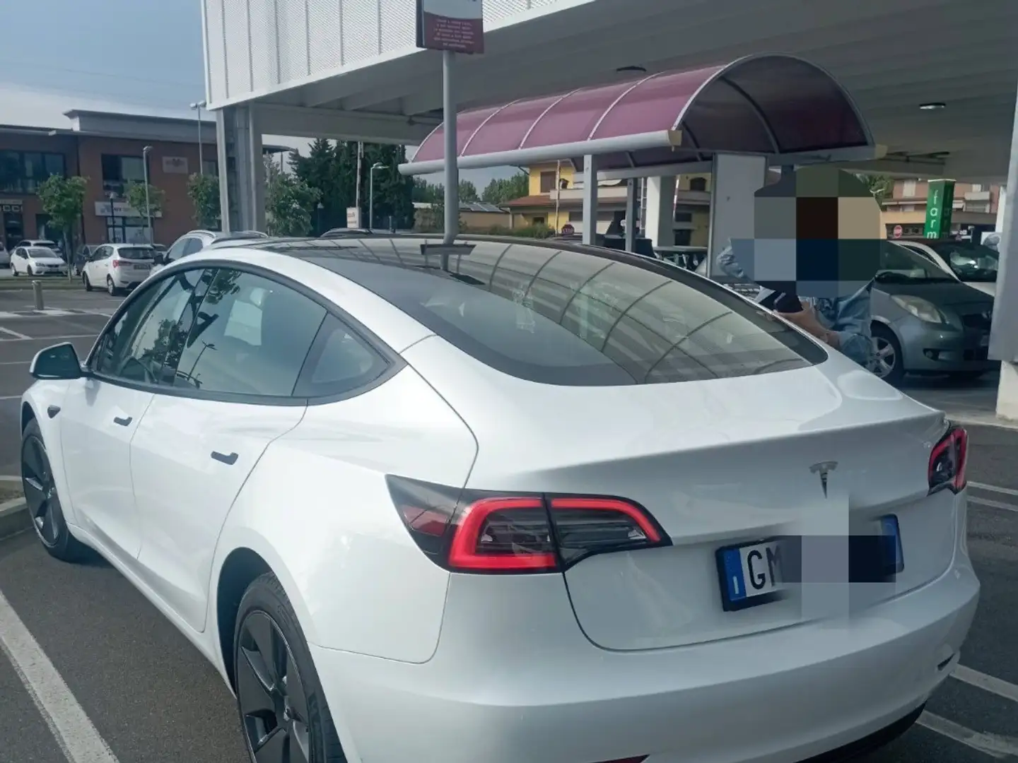 Tesla Model 3 Standard rwd Plus Bianco - 2