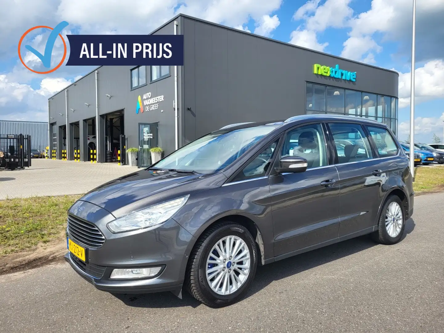 Ford Galaxy 1.5 160 pk Titanium 7 persoons Winterpack Trekhaak Gris - 1
