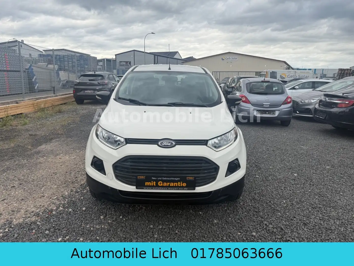 Ford EcoSport Trend Euro6 Automatik Klima 2 Hand Weiß - 2