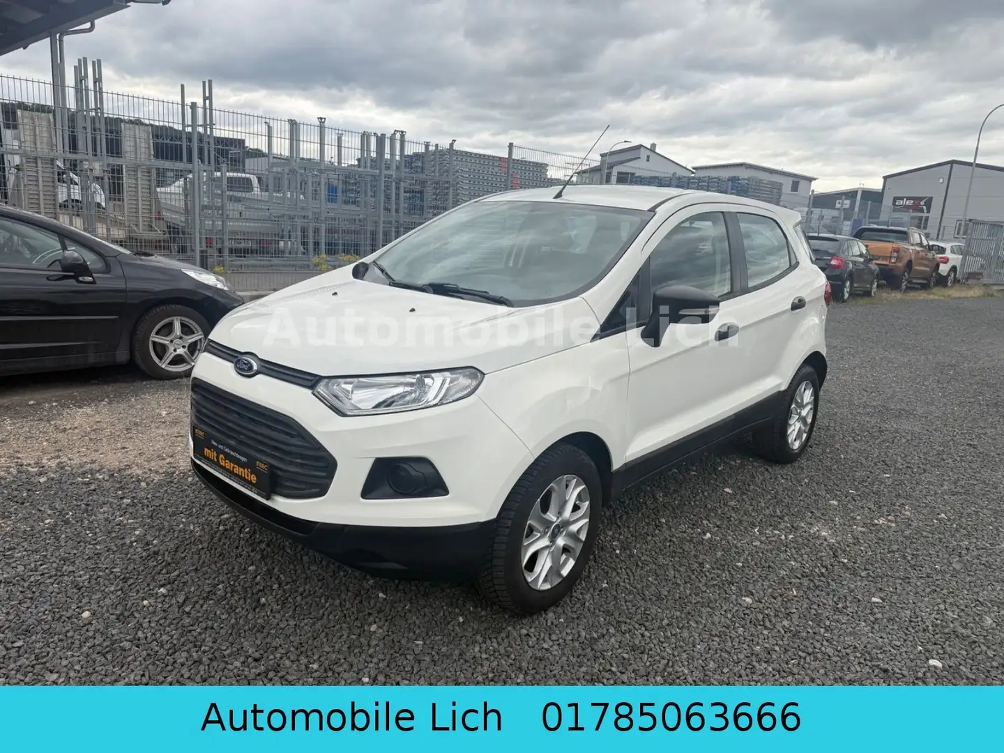 Ford EcoSport Trend Euro6 Automatik Klima 2 Hand Weiß - 1