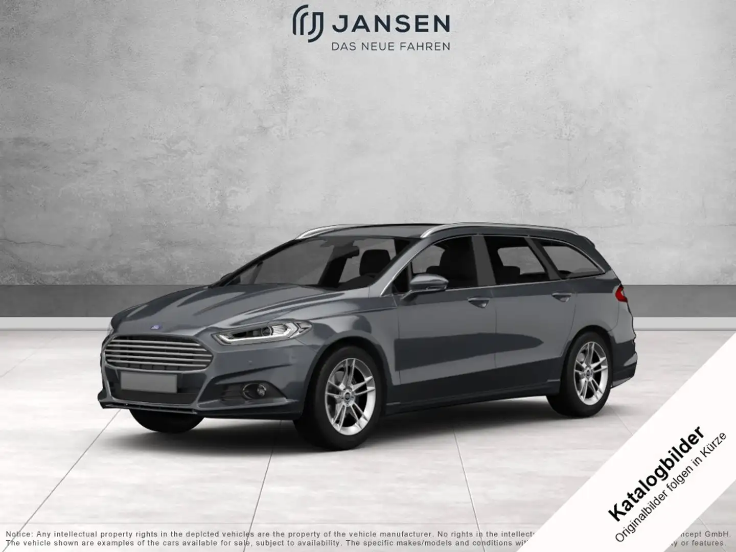 Ford Mondeo Turnier Titanium+PANORAMADACH+TOT-WINKEL* Gris - 1