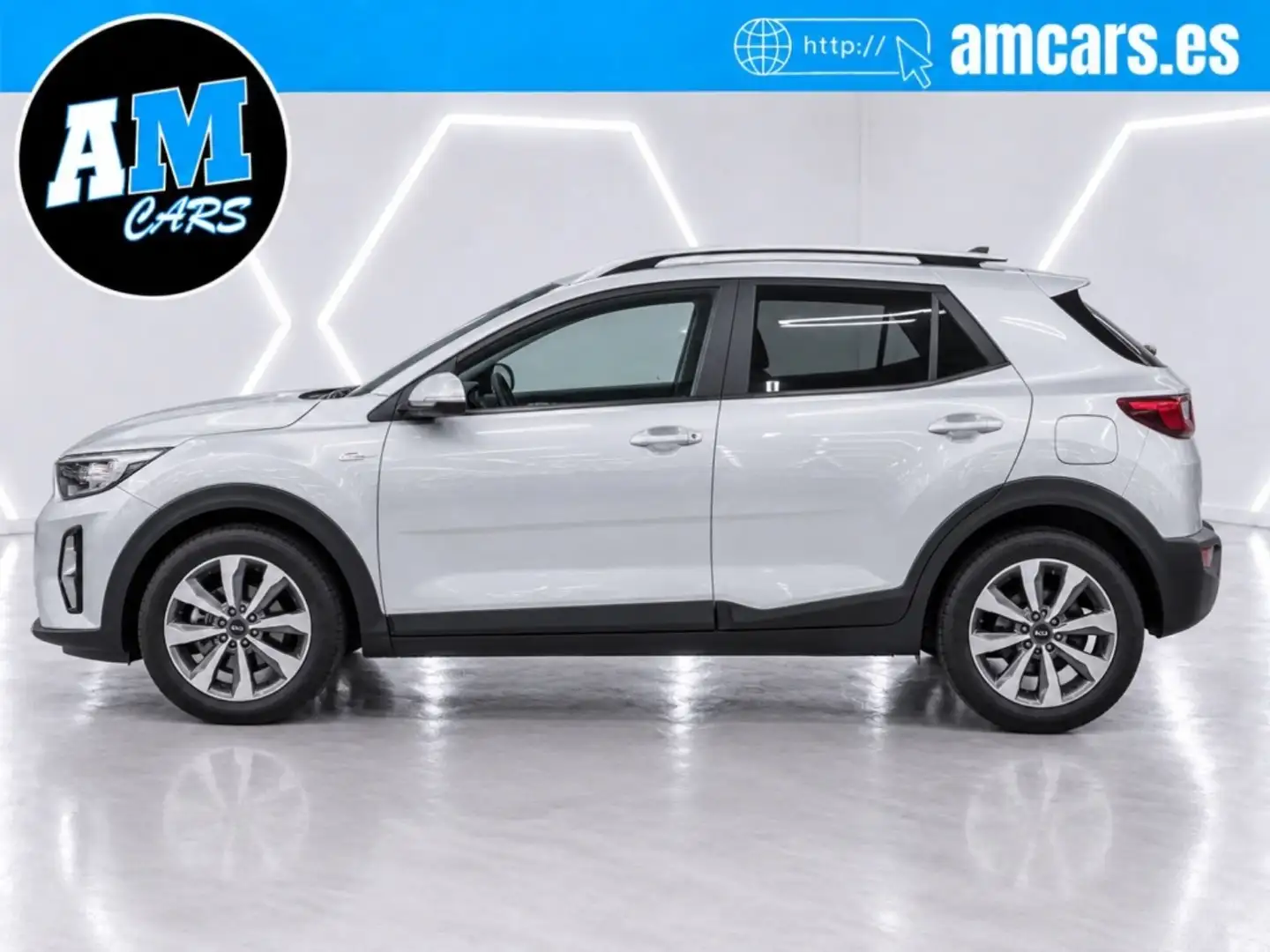 Kia Stonic 1.0 T-GDi MHEV Drive 100 Gris - 2