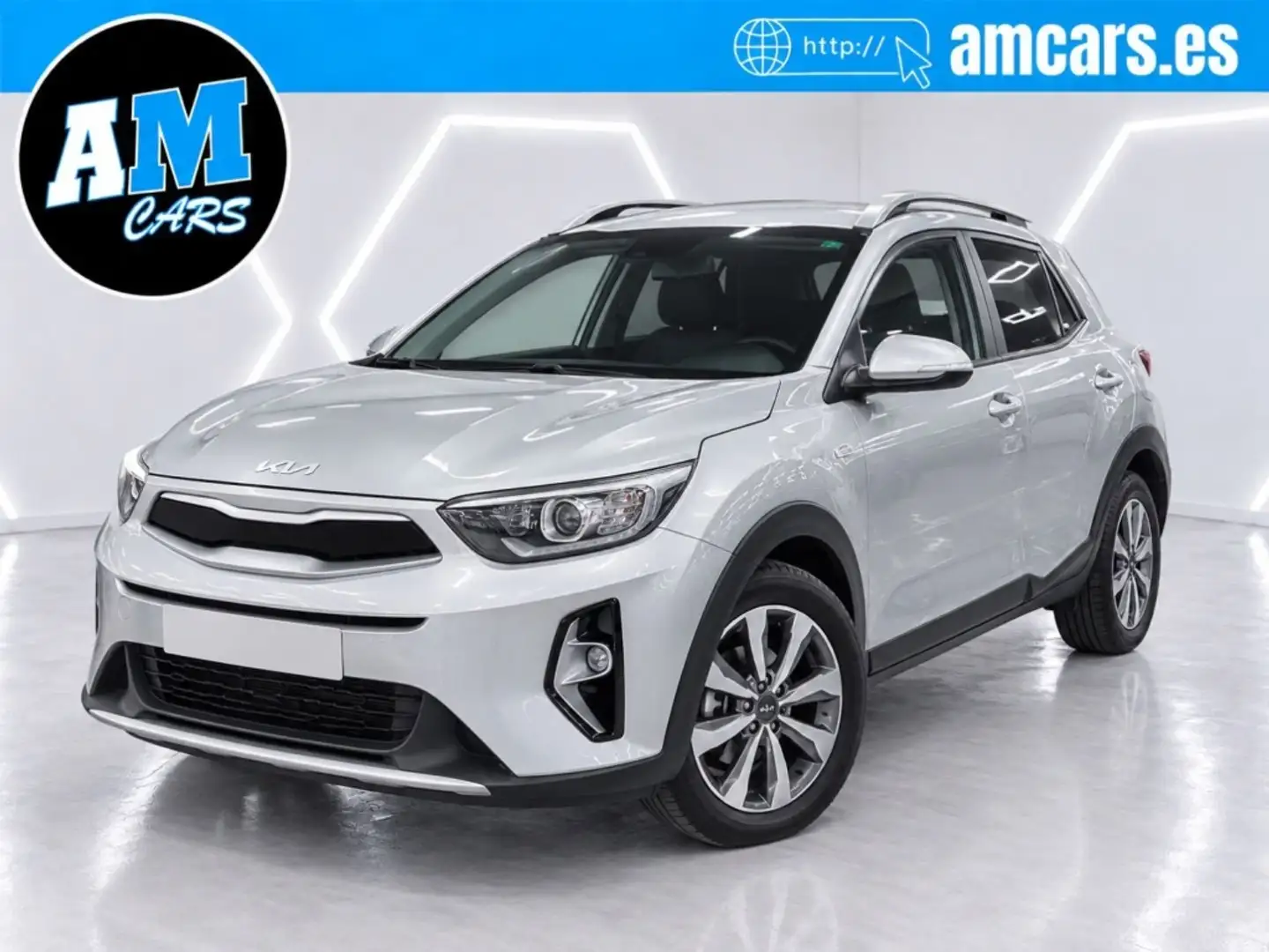 Kia Stonic 1.0 T-GDi MHEV Drive 100 Gris - 1