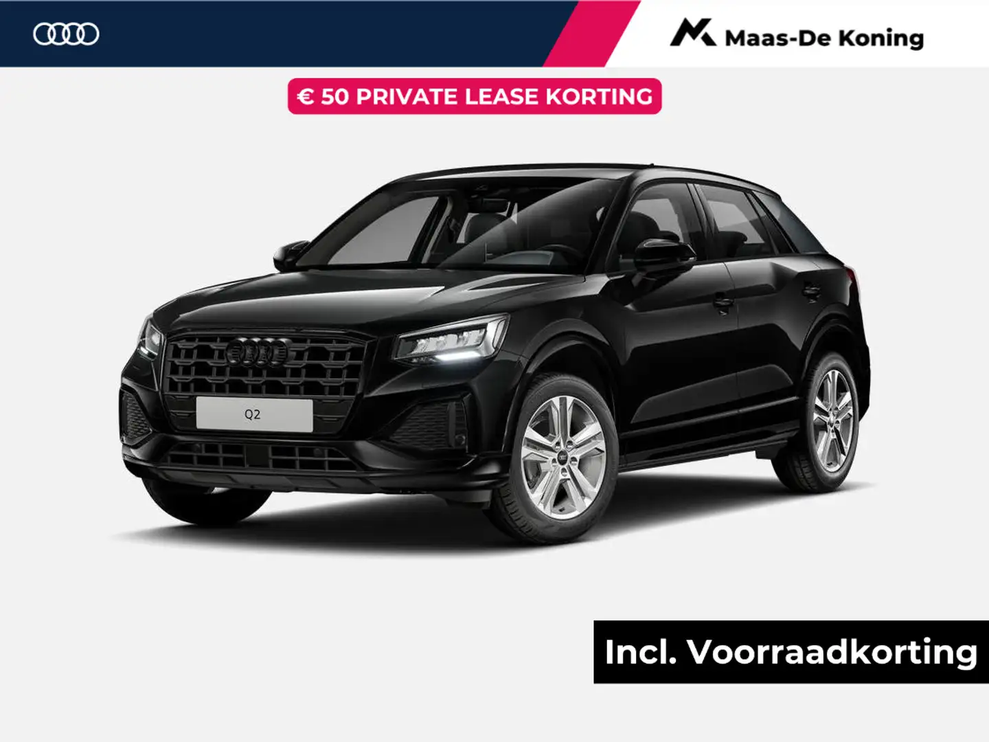 Audi Q2 35 TFSI Advanced edition 150 PK · Assistentiepakke Чорний - 1