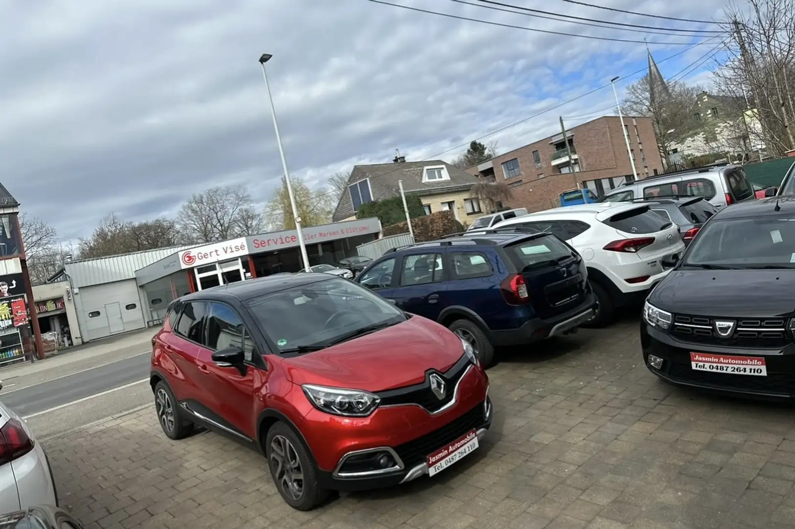 Renault Captur 1.2i 118CV*BOITE AUTO*GPS*CAMERA*GARANTIE 12MOIS* Rouge - 2