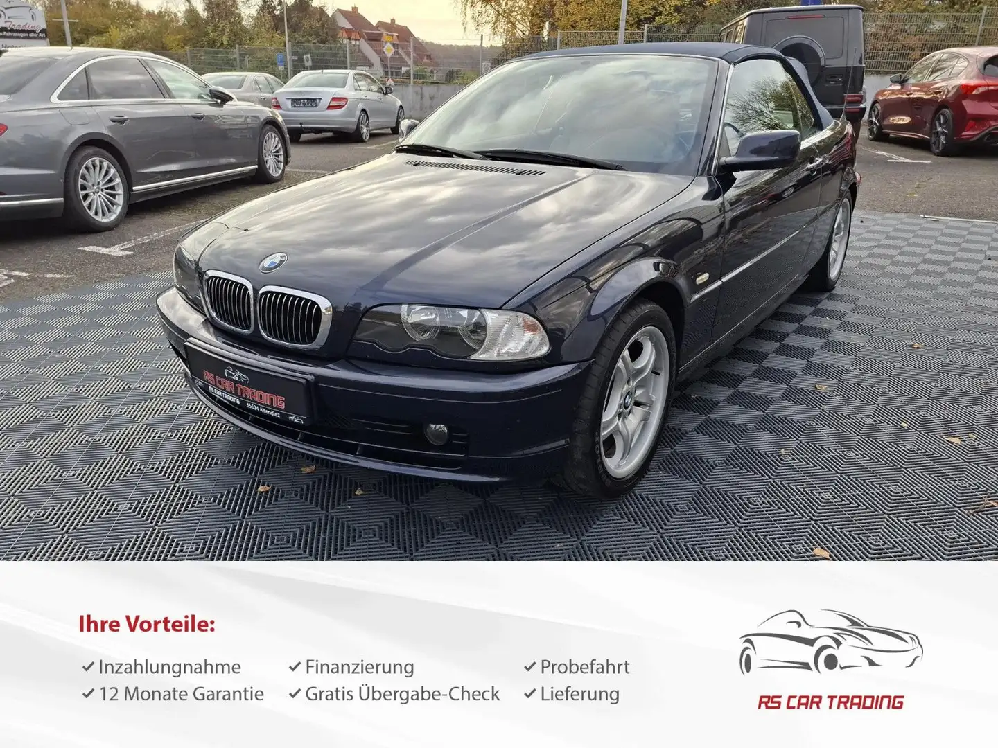 BMW 320 3 Cabrio 320 Ci Blau - 1