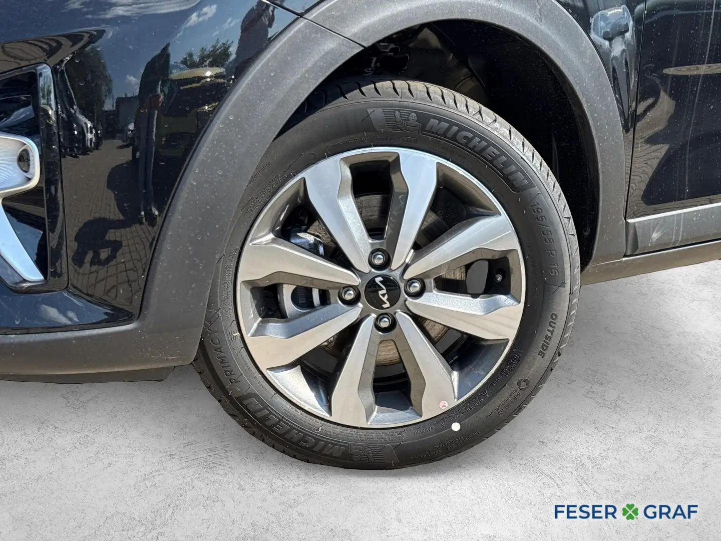 Kia Stonic 1.0T 100 VISION LED NAVI KAMERA UVM. Zwart - 2