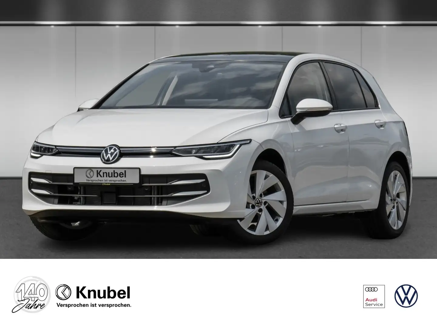 Volkswagen Golf VIII Life 1.5 TSI Ass.paket Pano 17" Nav.vorb. LED Blanc - 1