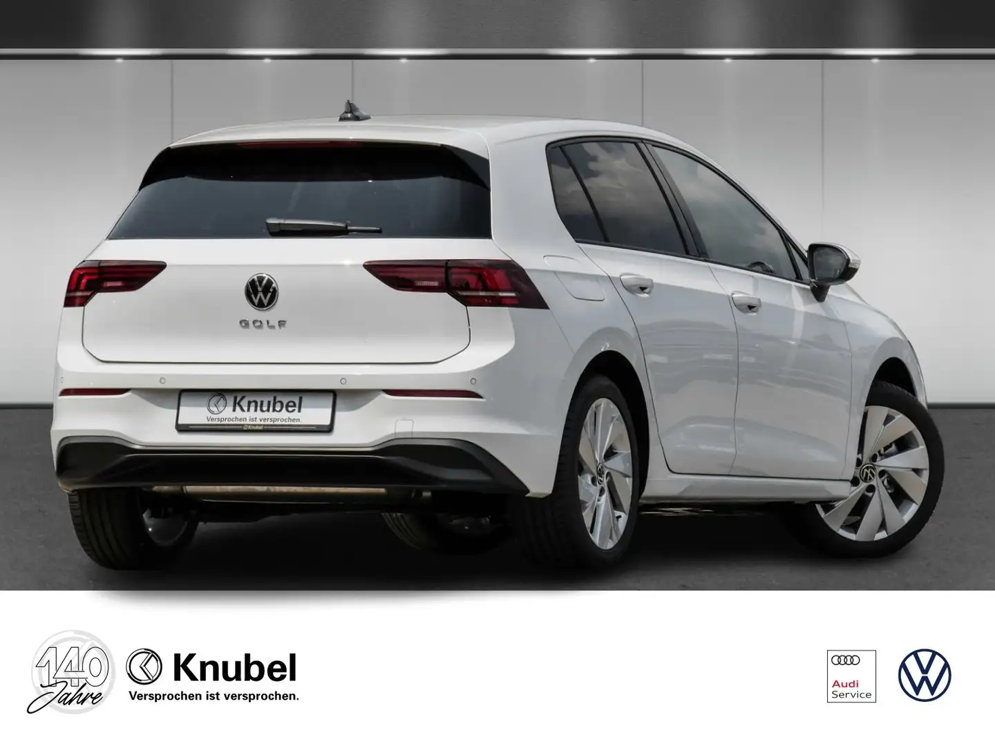 Volkswagen Golf VIII Life 1.5 TSI Ass.paket Pano 17" Nav.vorb. LED Blanc - 2
