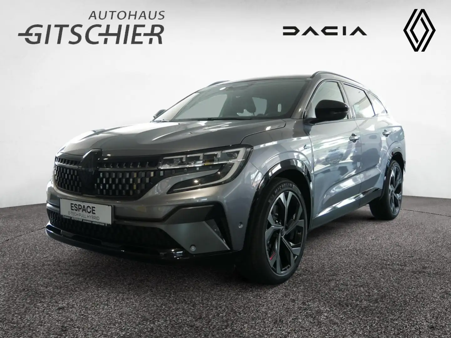 Renault Espace Esprit Alpine E-Tech Full Hybrid 200 Gris - 1