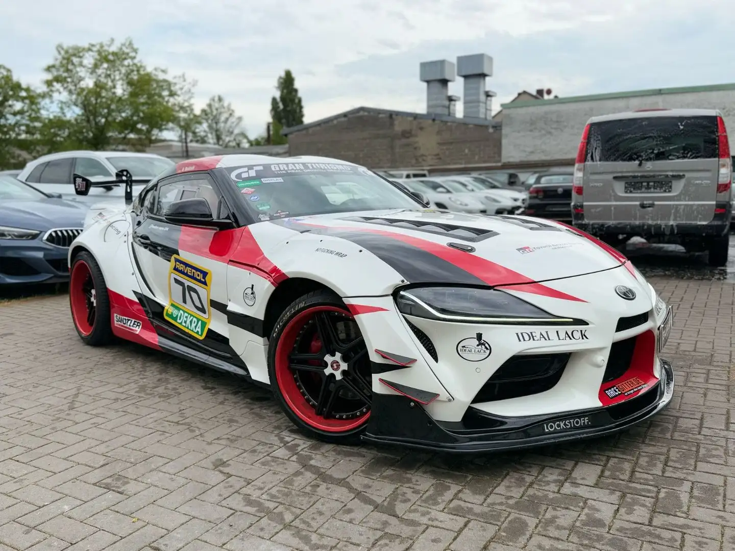 Toyota Supra Gazoo Racing GT4 Evo Fehér - 1