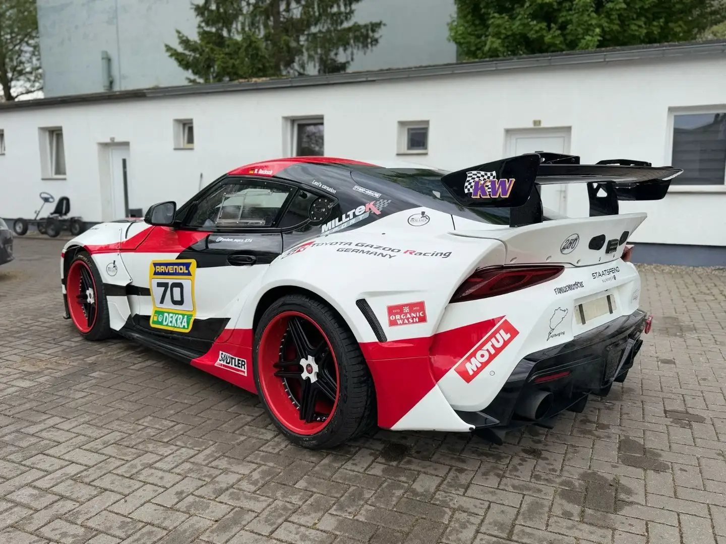 Toyota Supra Gazoo Racing GT4 Evo Weiß - 2
