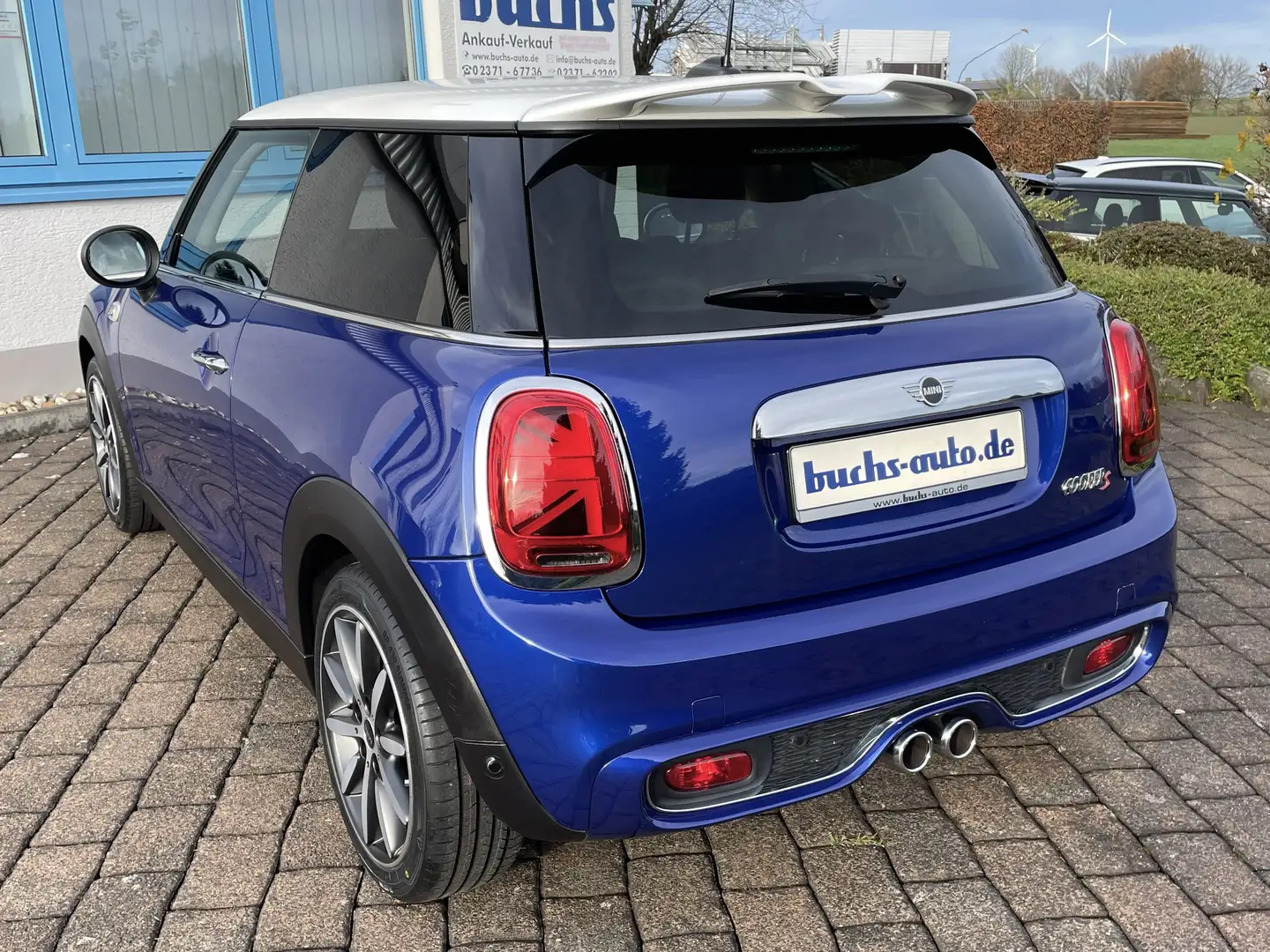 MINI Cooper S Automatik Teilleder LED Harman Kardon Blau - 2