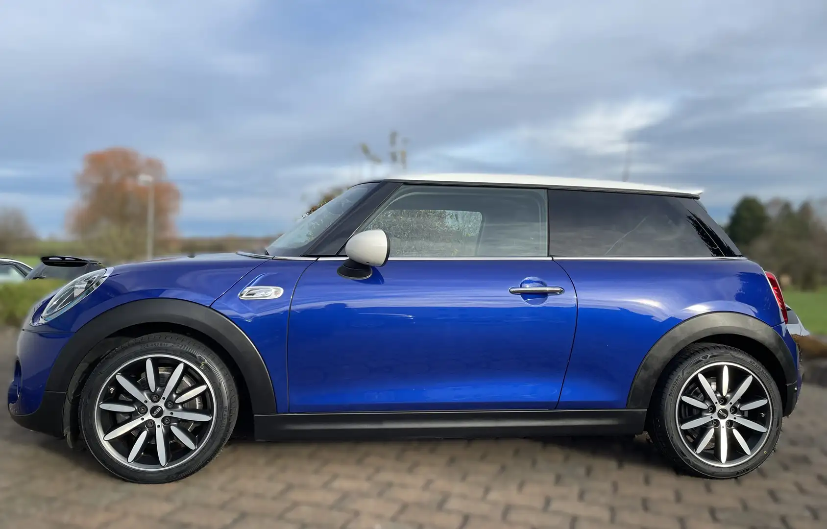 MINI Cooper S Automatik Teilleder LED Harman Kardon Blau - 1