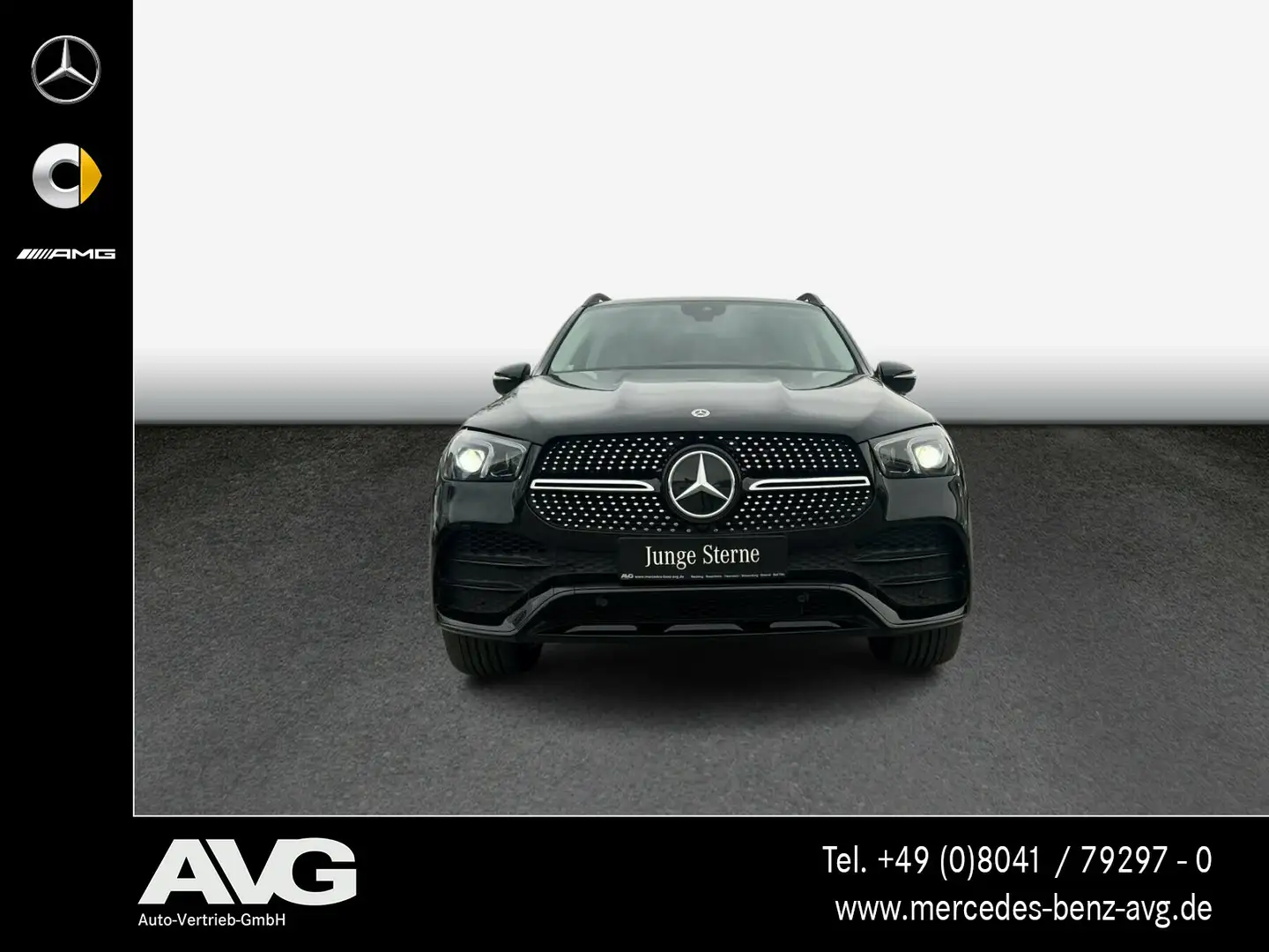 Mercedes-Benz GLE 400 GLE 400 d 4MATIC AMG/NIGHT/AHK/AIRMATIC/BURM. Navi Schwarz - 2