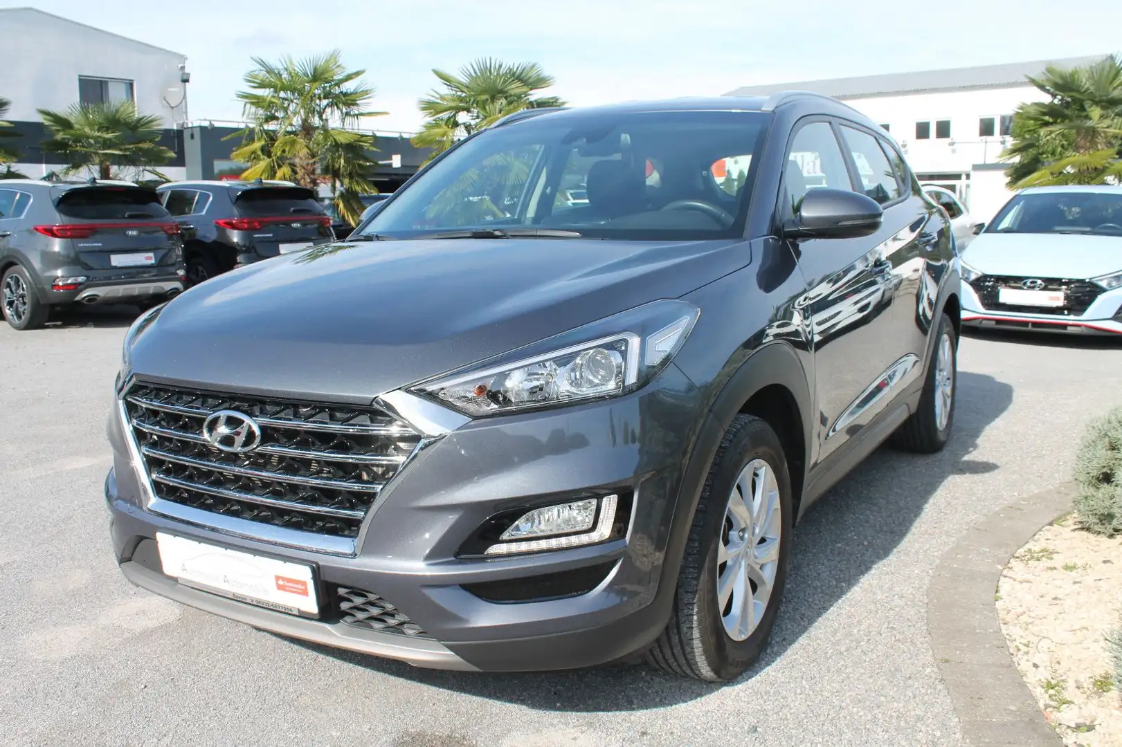 Hyundai TUCSON DCT, Navi, Kamera, SHZ, PDC, Klima Grau - 2