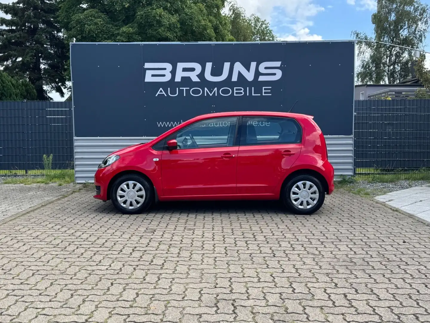 Skoda Citigo Ambition 1.0 5-türig Sitzheizung Klima Roşu - 2