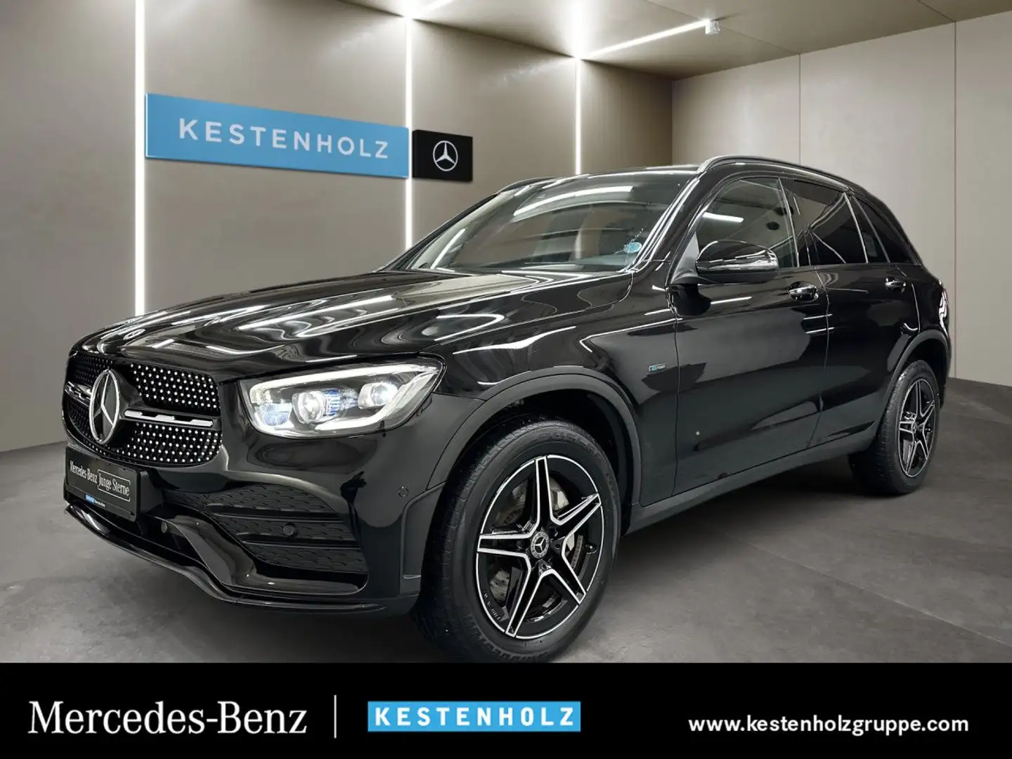Mercedes-Benz GLC 300 de 4M AMG Multibeam Burmester Distr+ HUD Schwarz - 1
