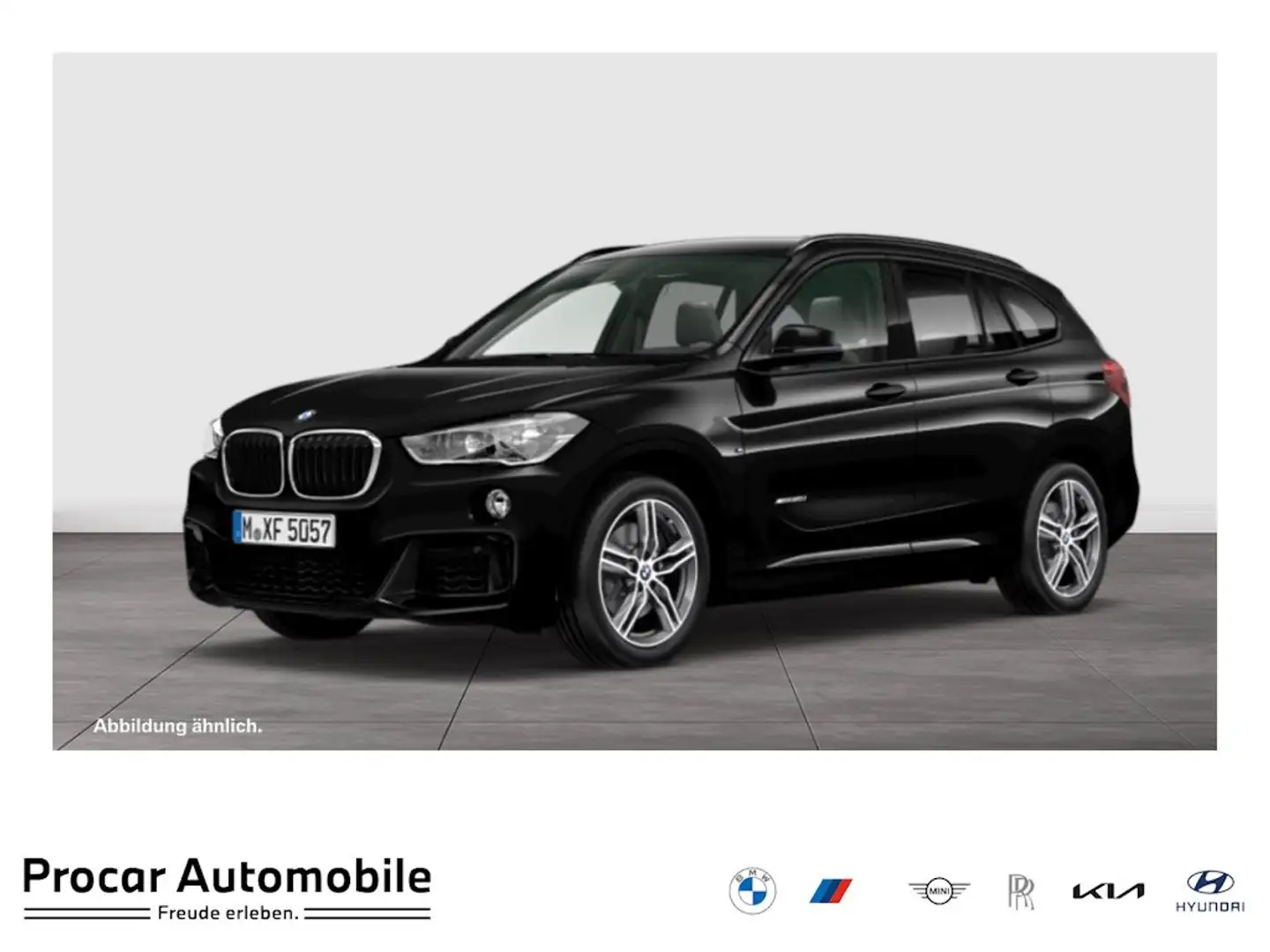 BMW X1 xDrive20i M SPORT+AHK+NAVI+LED+PDC Noir - 1