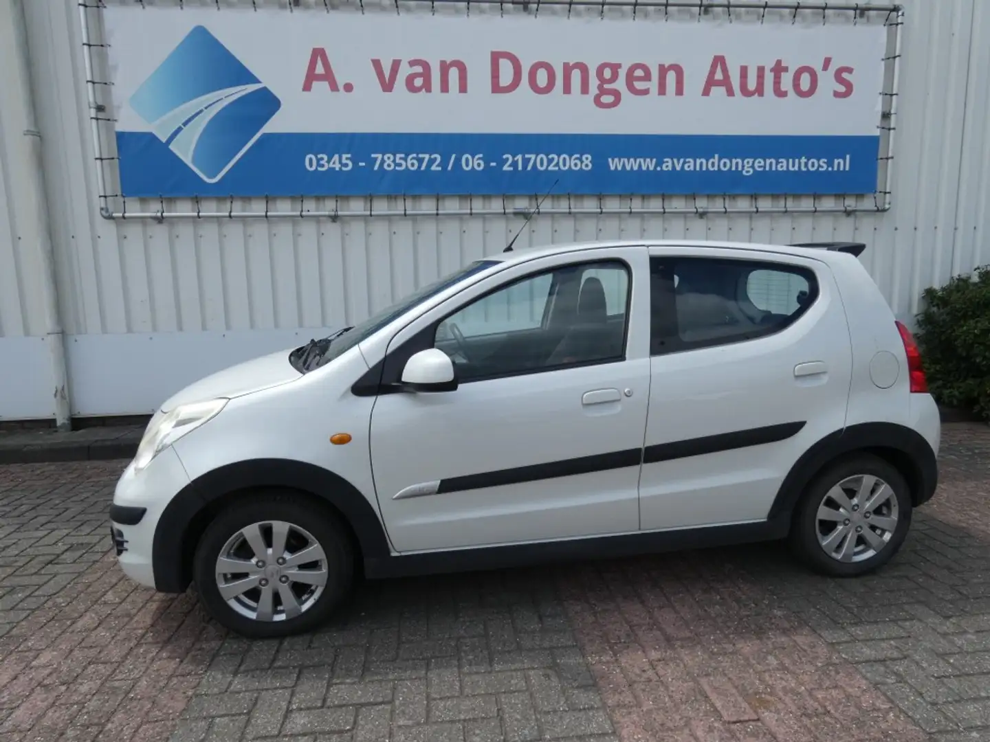 Suzuki Alto 1.0 EXCLUSIVE GT Pakket.Airco,Parelmoer,APK 31-5-2 Blanc - 1