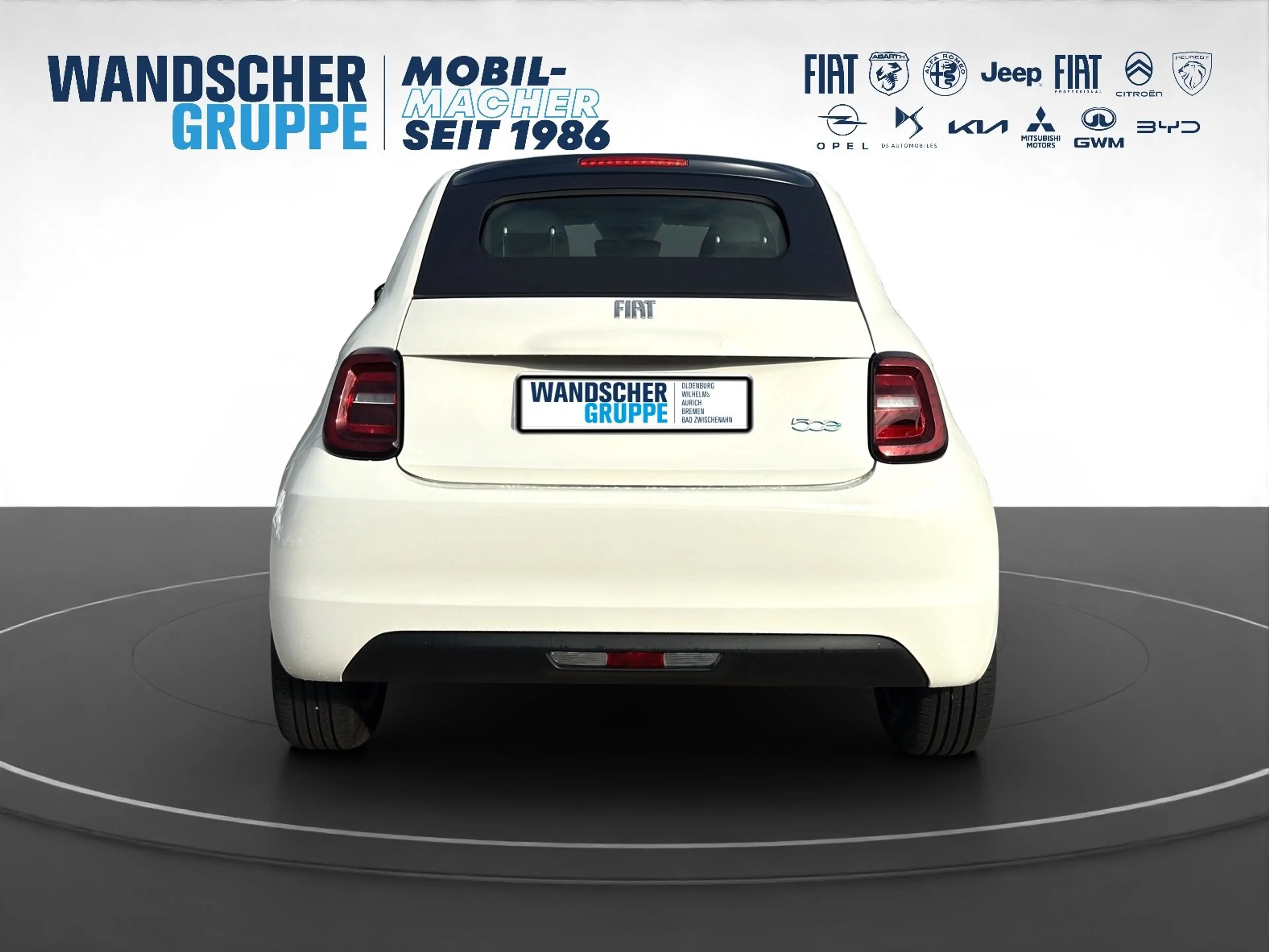 Fiat 500e Cabrio Base CARPLAY KLIMAA  LKA — photo 5