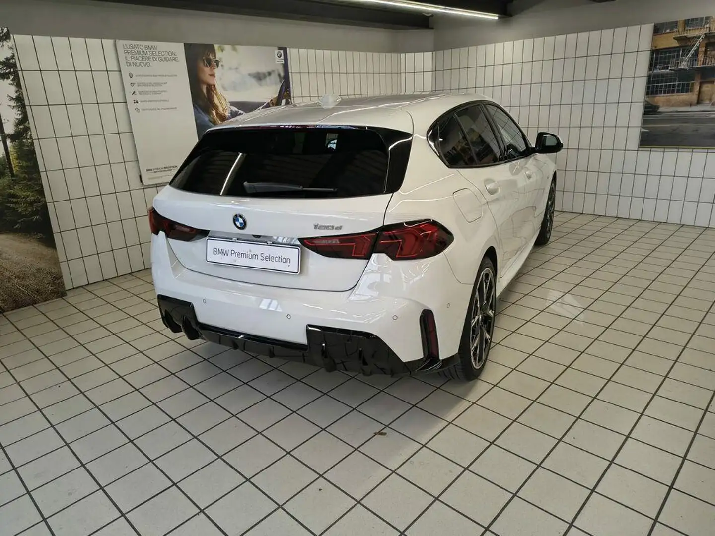 BMW 120 48V MSport auto Blanc - 2