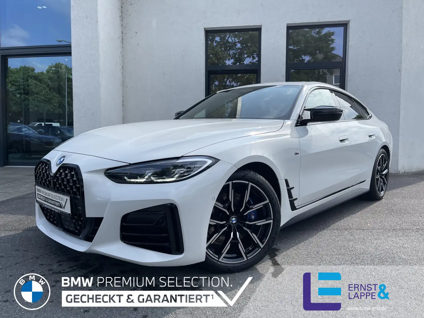 BMW 440 M440i GC M Sport | Glasdach DrivingAssProf Leder Weiß - 1