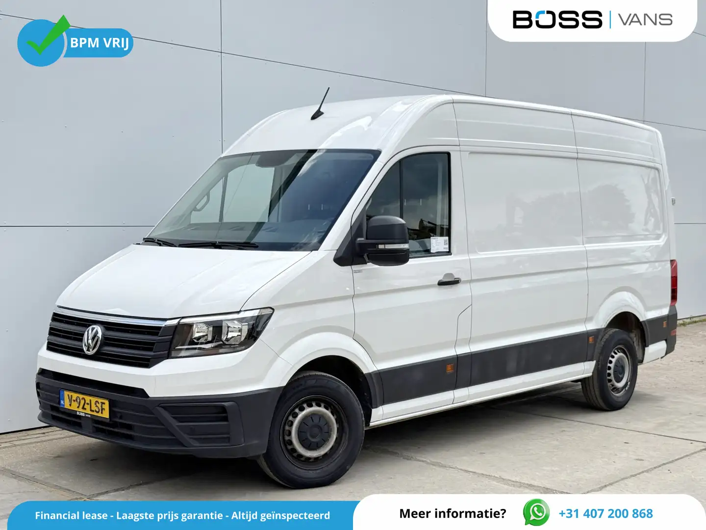 Volkswagen Crafter 2.0 TDI 140PK L3H3 Airco Cruise Control Carplay Pa Wit - 1