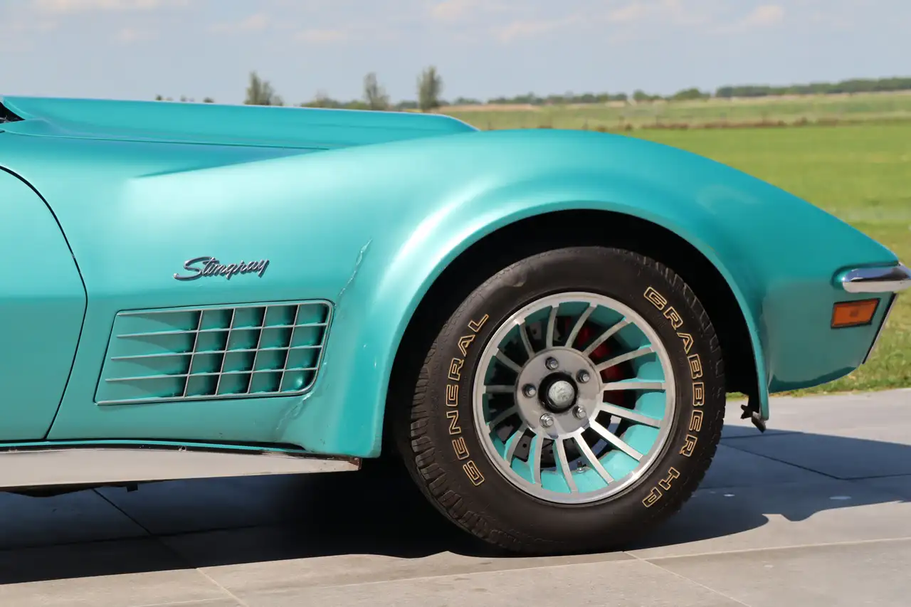 Chevrolet Corvette C3 Stingray LT-1 Cabriolet - Daytona Greenwood Wid, foto 12