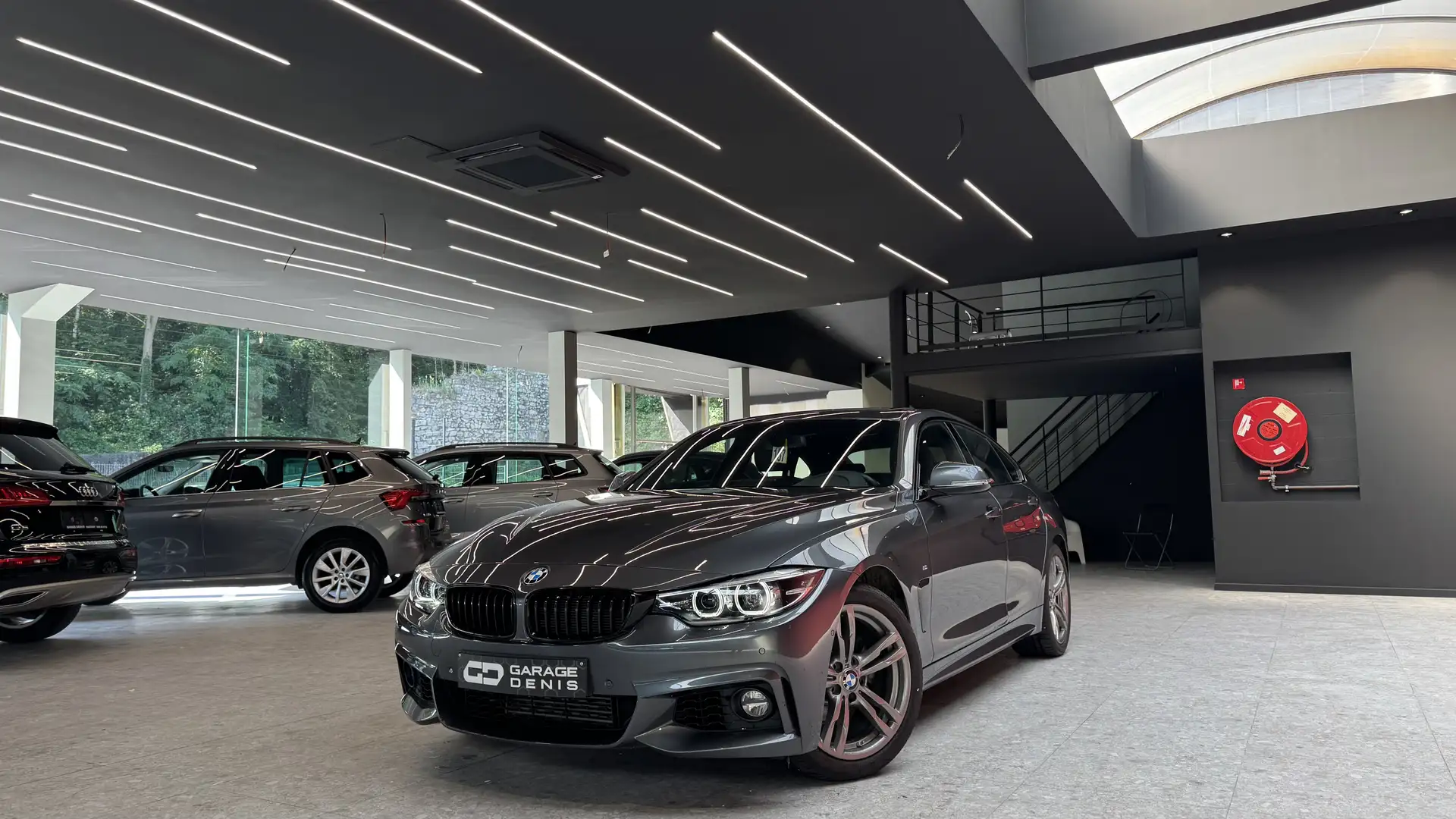 BMW 418 Gran Coupé 418iA PACK M*BOITE-AUTO*TOIT-OUVRANT Grau - 1