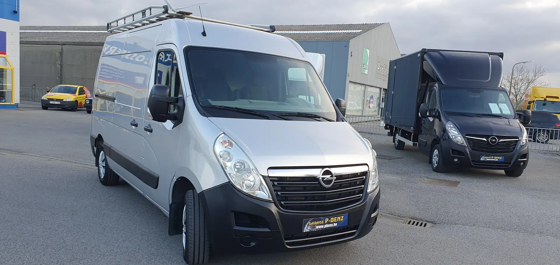 Opel Movano 2.3 L2H2 airco trekhaak cruise control Argent - 2