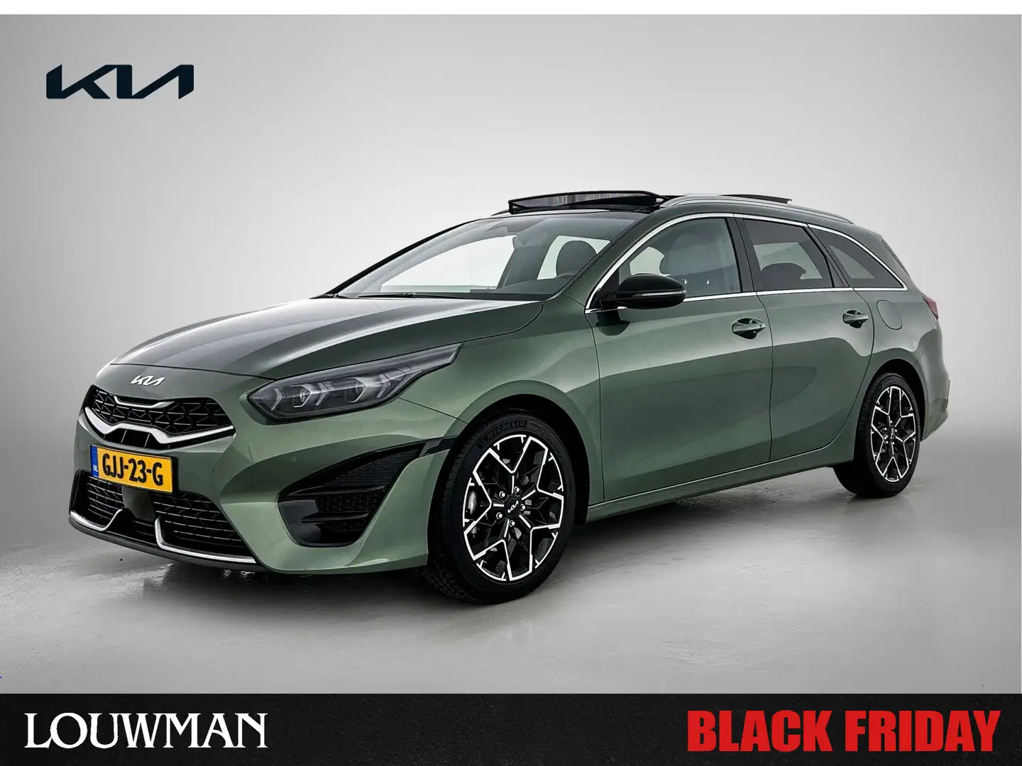 Kia Ceed SW / cee'd SW Sportswagon 1.5 T-GDi GT-Line Pano dak | volleder Vert - 1