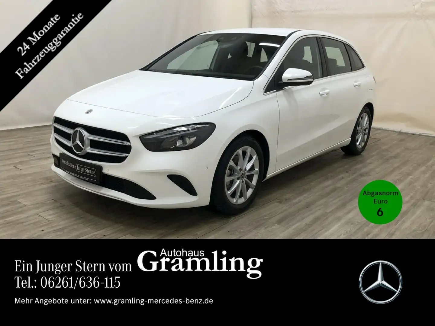 Mercedes-Benz B 180 Progressive *LED*Kamera*AHK*Navi*MBUX*PTS* Blanc - 1