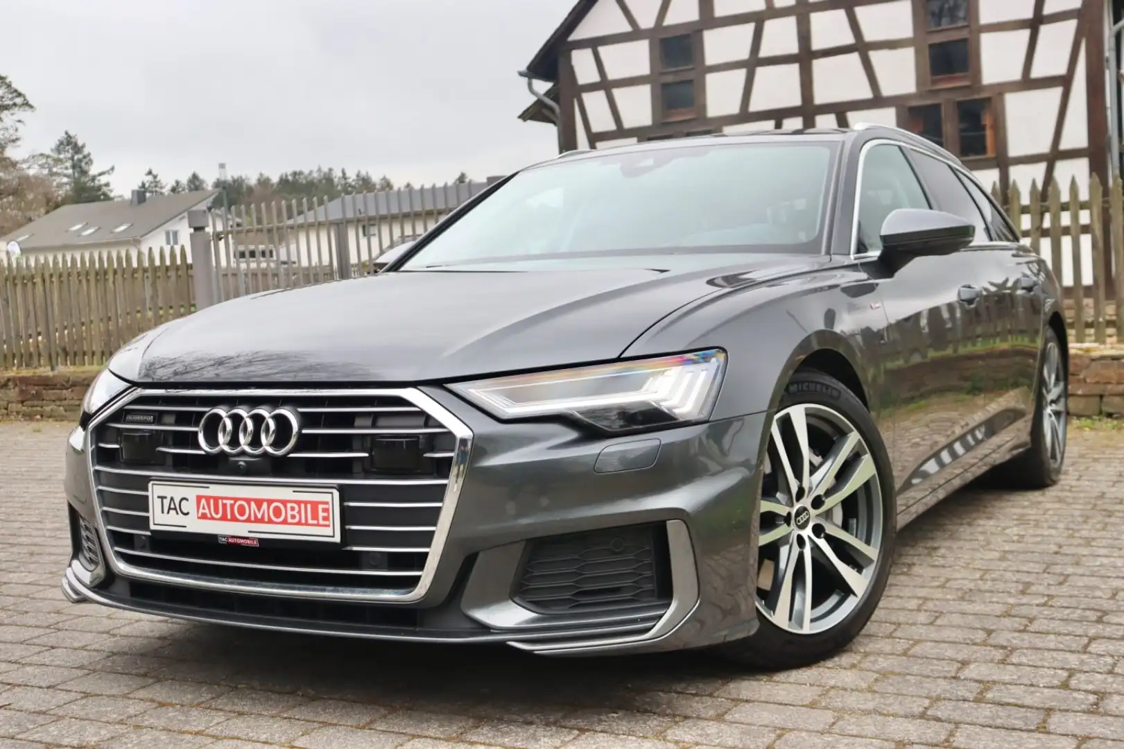 Audi A6 AV 50TDI QU HD-Matrx LUFT ACC HUD KESSY Gris - 1