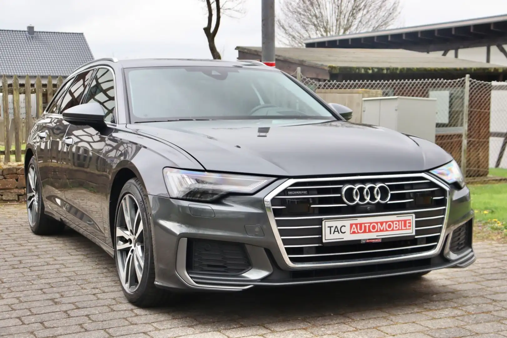 Audi A6 AV 50TDI QU HD-Matrx LUFT ACC HUD KESSY Gris - 2