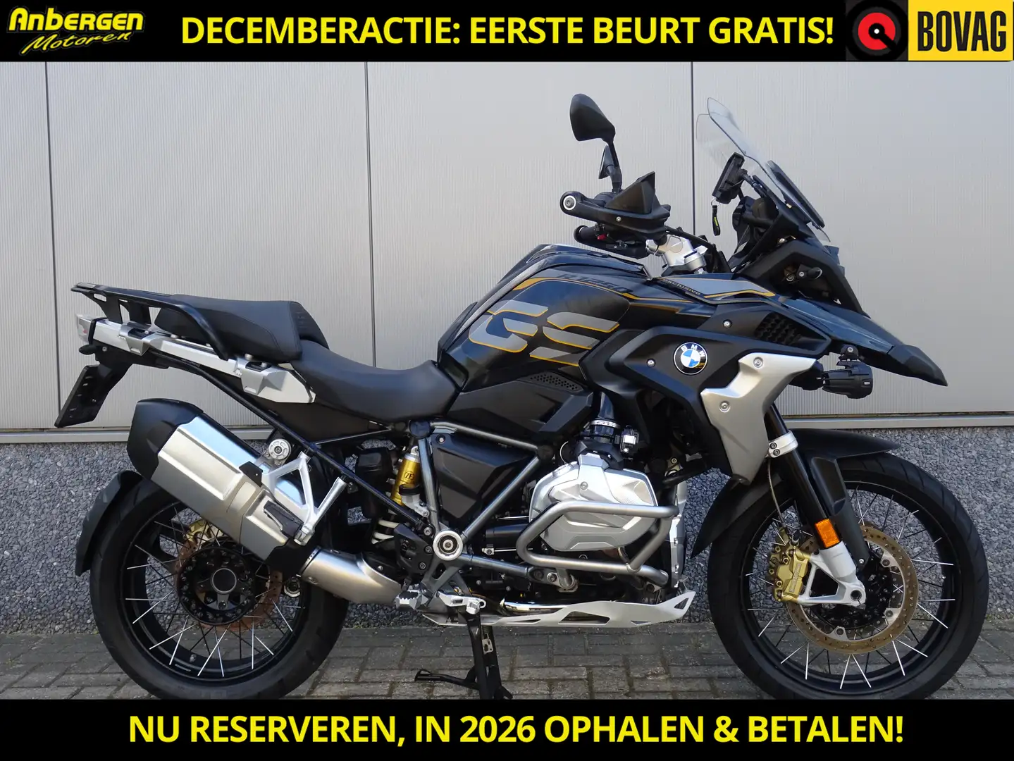 BMW R 1250 GS EXCLUSIVE VERLAAGD Zwart - 1