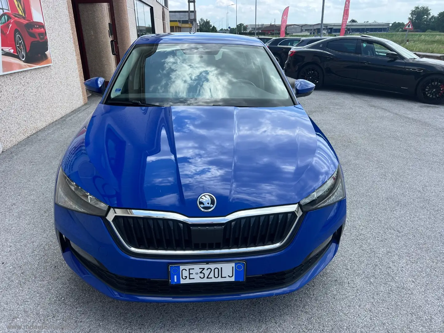Skoda Scala 1.0 TSI Ambition SOLO KM.38000 Bleu - 2