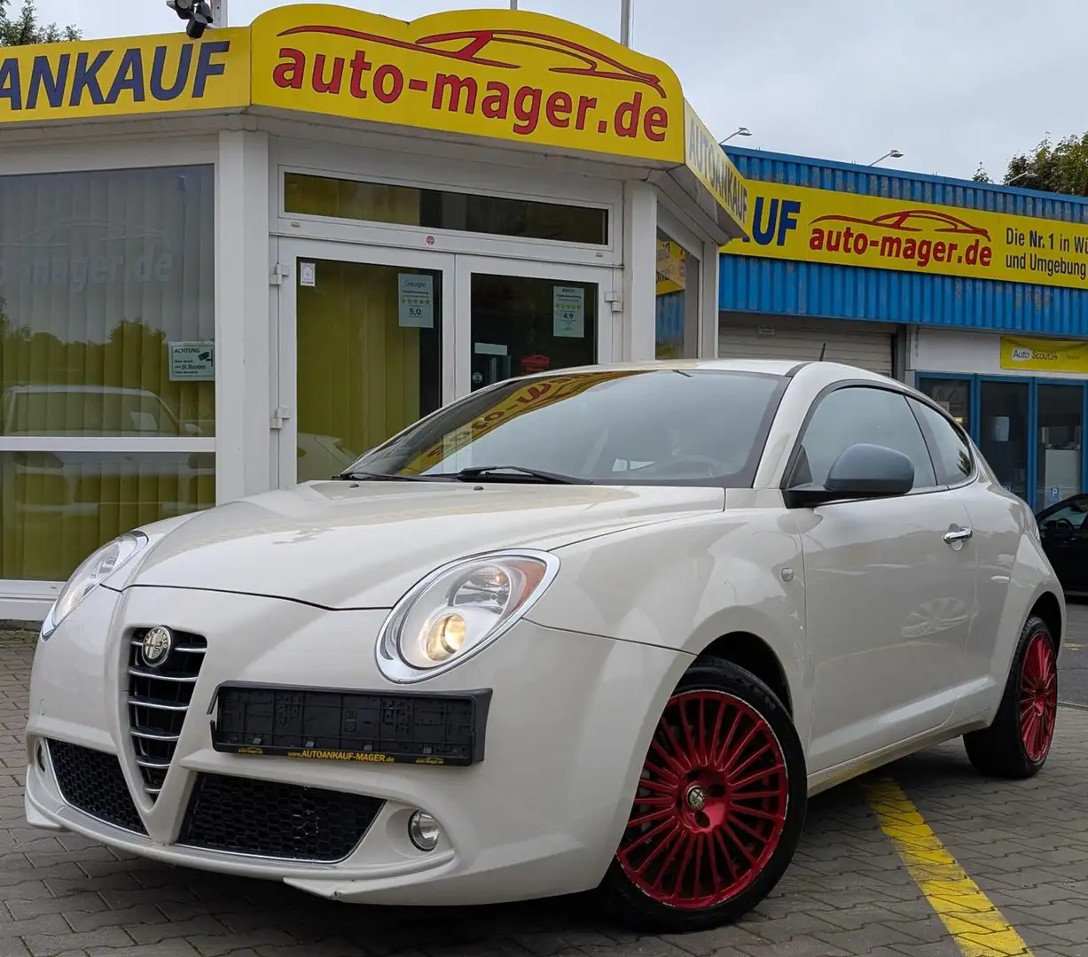 Alfa Romeo MiTo 1.4 Turismo*1.Hd*Temp*Pdc*Shz*BOSE*TüvNeu* Weiß - 1