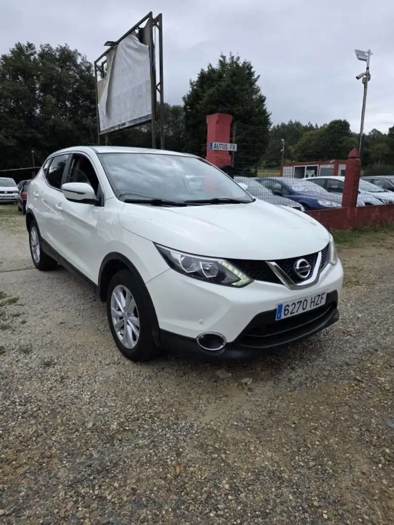 Nissan Qashqai 1.5dCi Acenta 4x2 Blanco - 1