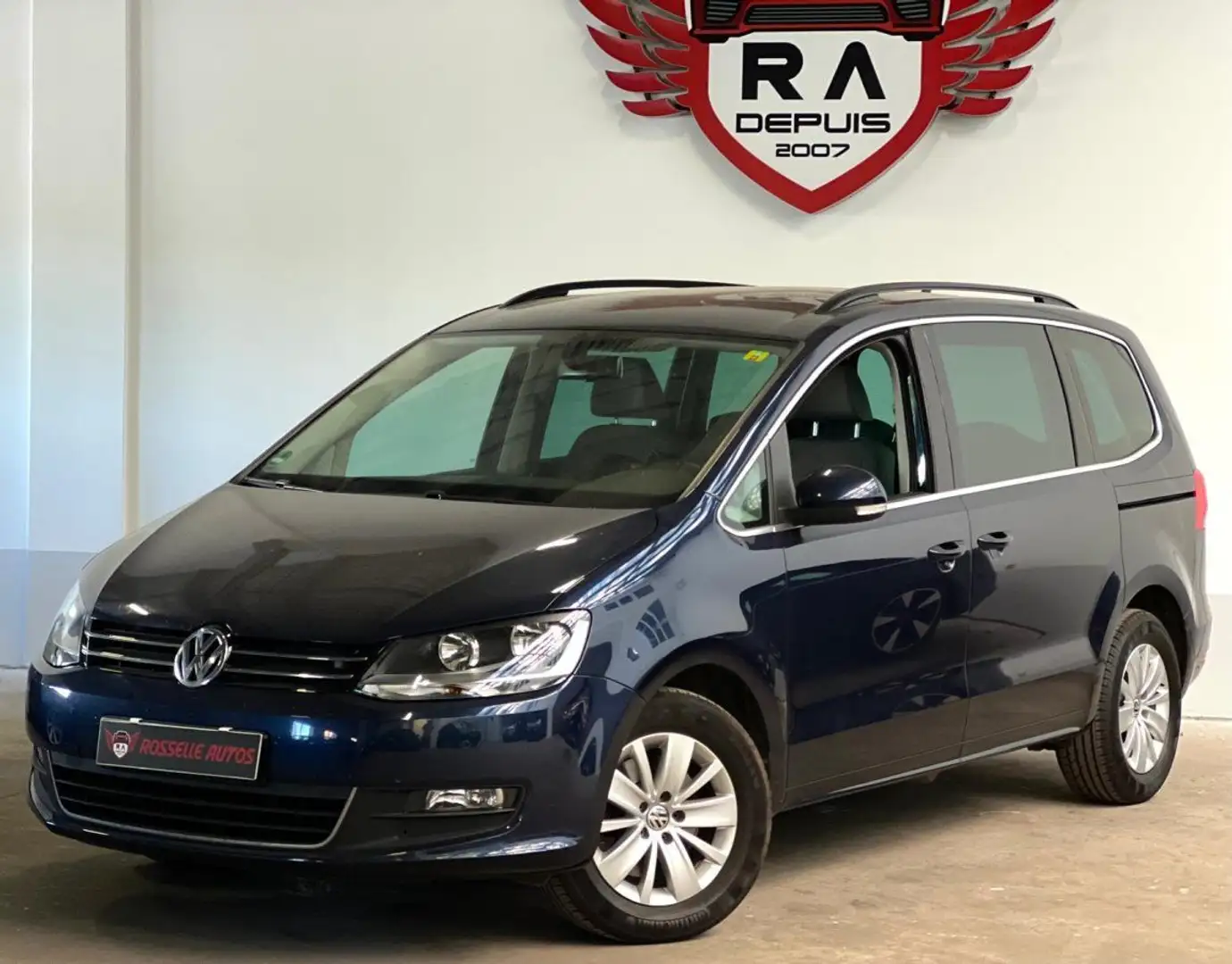 Volkswagen Sharan 2.0 TDI 140CH COMFORTLINE Kék - 2