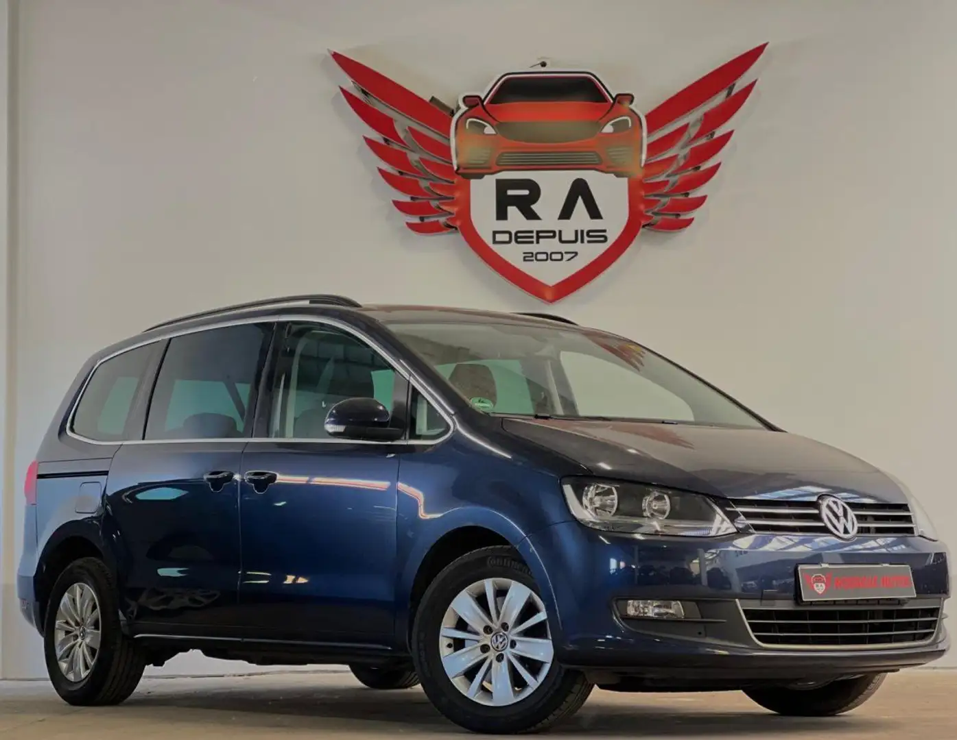 Volkswagen Sharan 2.0 TDI 140CH COMFORTLINE Kék - 1