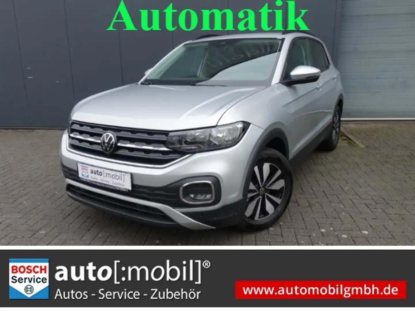 Volkswagen T-Cross 1.0 TSI DSG+MOVE+NAVIGATIONSSYSTEM+KLIMAAUTO Срібний - 1