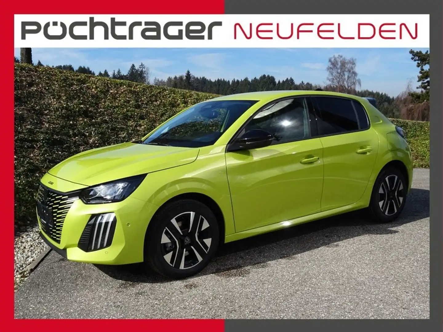Peugeot 208 Hybrid 110 Allure Automatik Gelb - 1