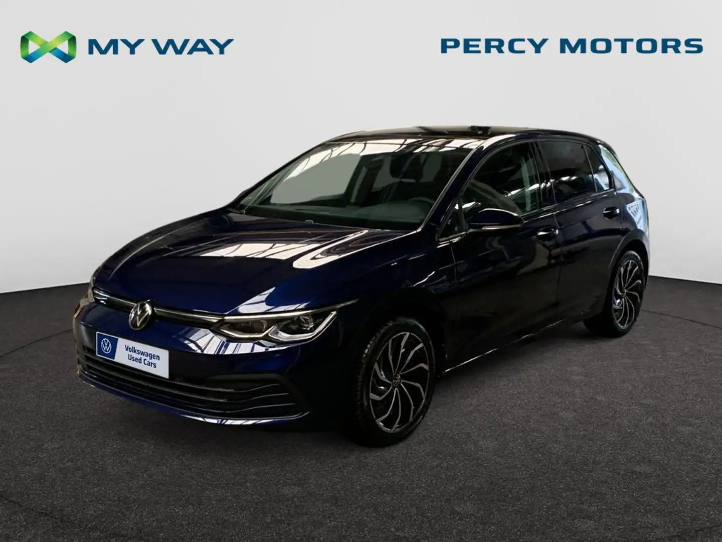 Volkswagen Golf Golf Life Business Premium 1.0 eTSI 81 kW (110 ch) Blauw - 1